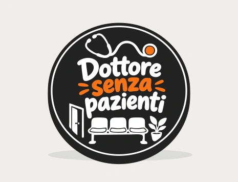 Sottobicchiere di laurea: Dottore senza pazienti