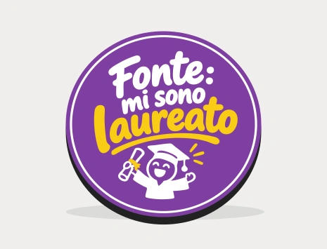 Sottobicchiere di laurea: Fonte: mi sono laureato