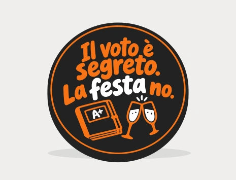 Sottobicchiere di laurea: Il voto è segreto. La festa no.
